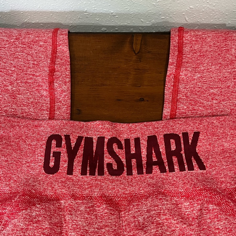 Red Gymshark Leggings